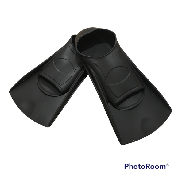 Gintenco Swim Fins Kids Swim Training Fins Size XS Kids 12.5-1 Black New - Picture 1 of 7